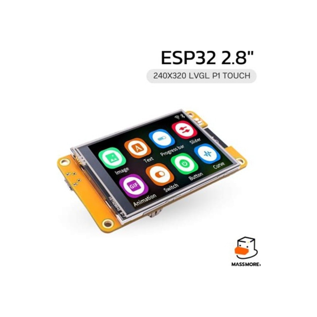Módulo ESP32 con pantalla táctil 2,8″ 240×320 – ESP32-2432S028