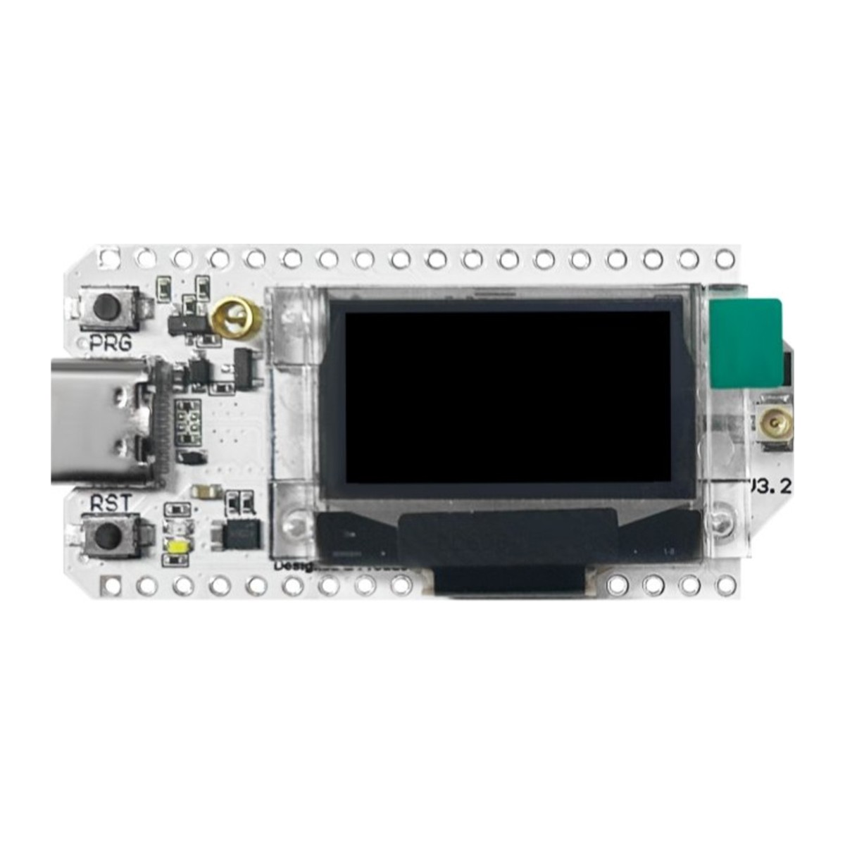 Placa LoRa32 V3 SX1262 ESP32-S3 OLED WiFi Bluetooth 868-915MHz USB-C